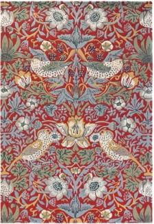 Ковер Strawberry Thief Crimson 27700 250х350