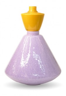 Ваза V.Jupe crocus-mustard 37х26 см