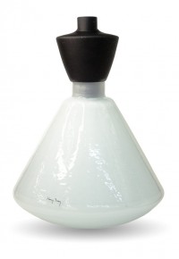 Ваза V.Jupe white-black 37х26 см