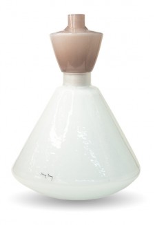 Ваза V.Jupe white-zefiro 37х26 см
