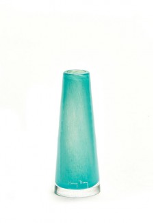 Ваза V.Poppy S turquoise 16x4 см