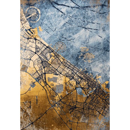 Ковер Dubai Gold Sea 9698 170х240