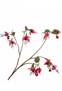 Ветка фуксии Silk-ka 78 см