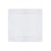 Коврик квадратный Scala Luxury white 60х60